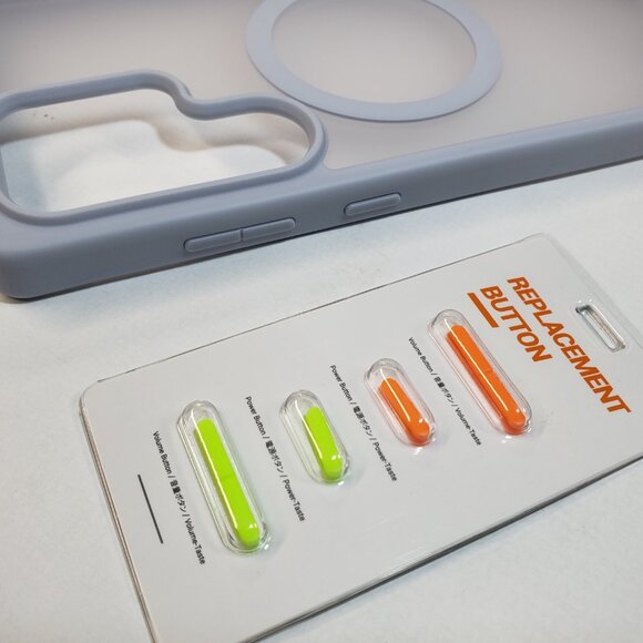 Torras Magnetic Samsung Galaxy S25 Ultra Case, MagSafe, Shockproof. Gray - Picture 9 of 10